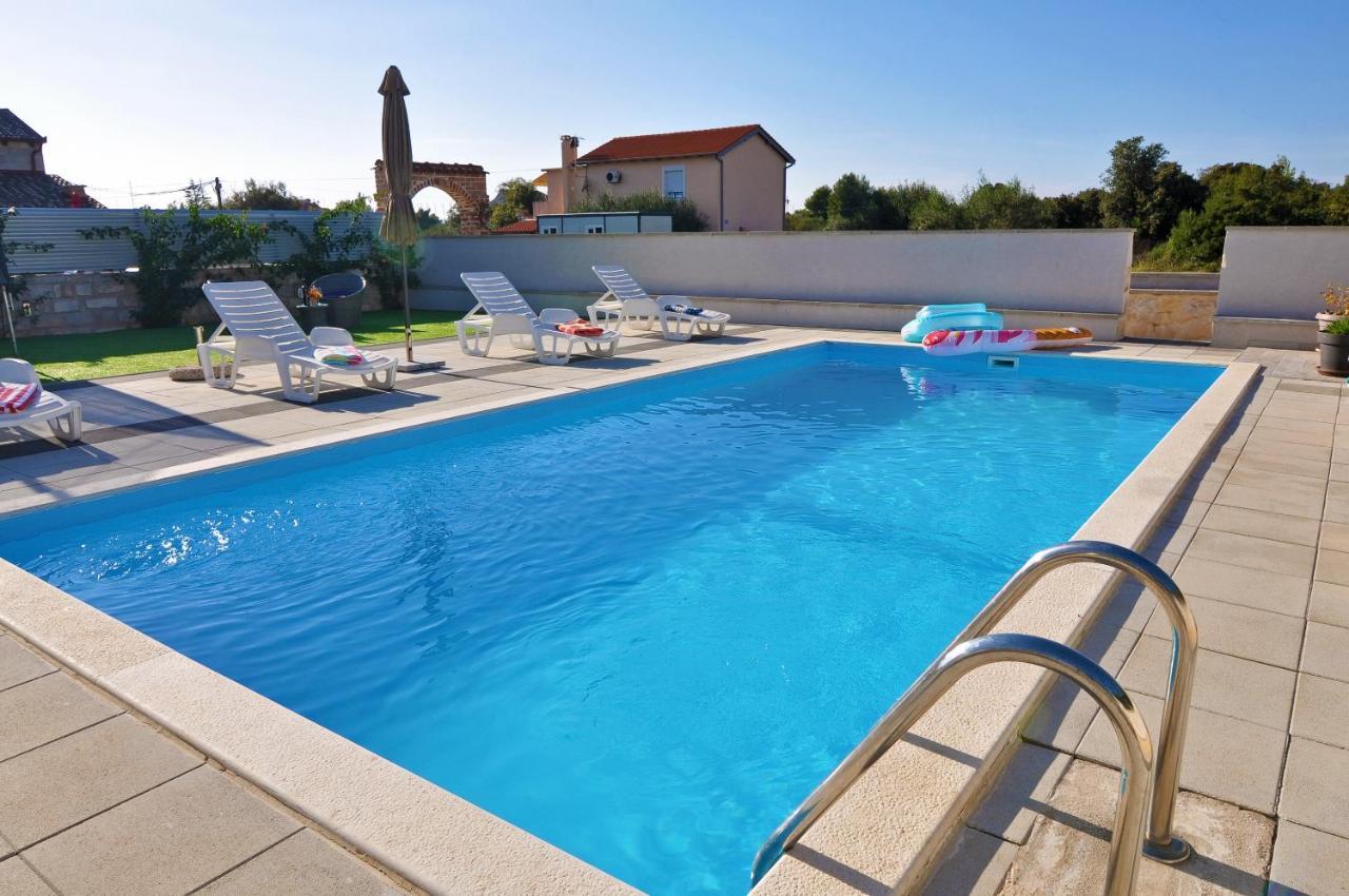 Apartment Tony With Private Pool Sukošan Dış mekan fotoğraf